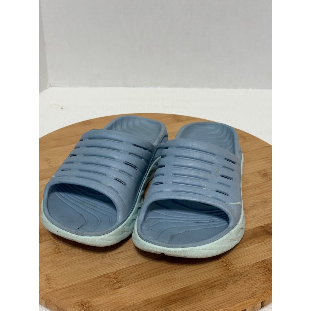 Hoka One One Ora Recovery Slide 2 Blue Mint Green Womens Size 7 1099674